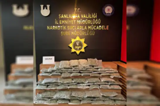 Şanlıurfa’da uyuşturucu operasyonu: 35 kilo skunk ele geçirildi