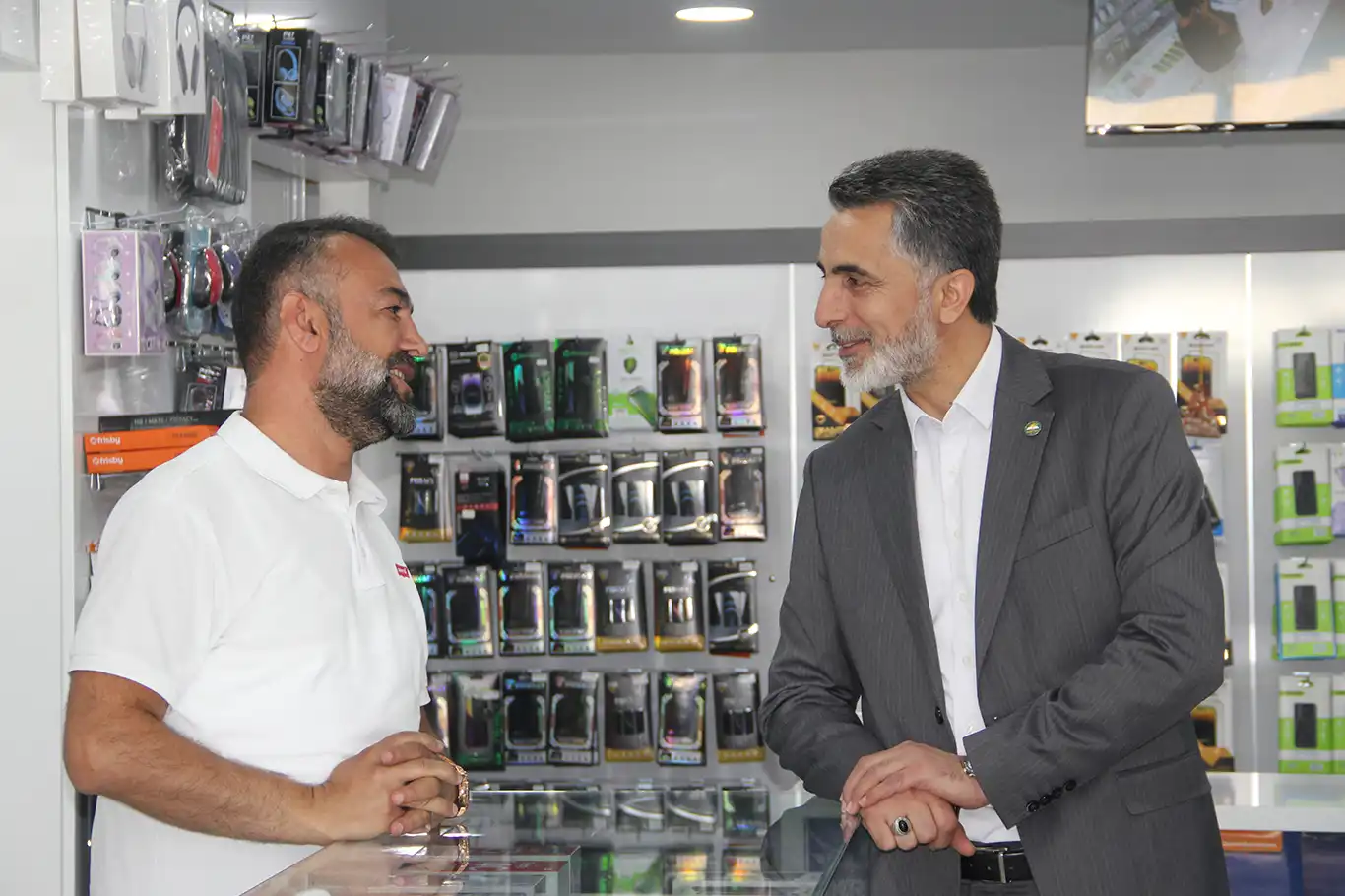 HÜDA PAR'dan Bingöl'de esnaf ziyareti 