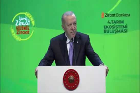 Cumhurbaşkanı Erdoğan'dan yeni "tarım kredisi" desteği