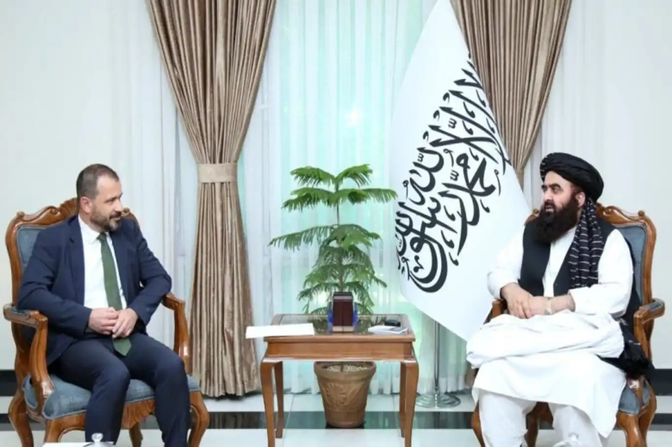 Afghan FM Muttaqi meets Turkish envoy to deepen diplomatic ties Afghan FM Muttaqi meets Turkish envoy to deepen diplomatic ties