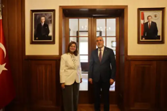 Bakan Işıkhan, Suriyeli mevkidaşı ile görüştü