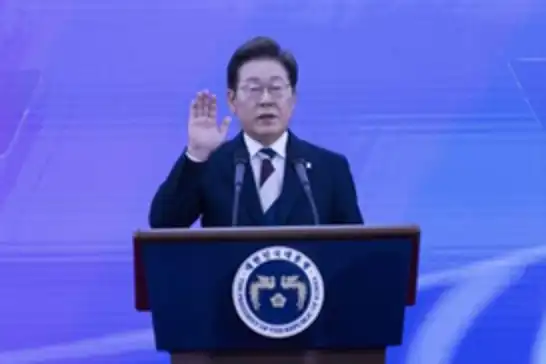 Güney Kore'nin yeni devlet başkanı Lee Jae-myung göreve başladı