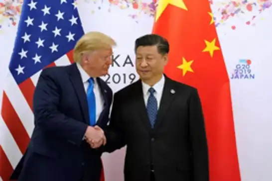 Çin Devlet Başkanı Şi ile ABD Başkanı Trump görüştü