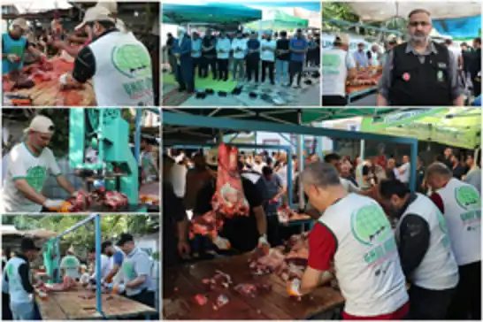 Umut Kervanı İstanbul'da yüzlerce hisse kurban kesimi gerçekleştirdi
