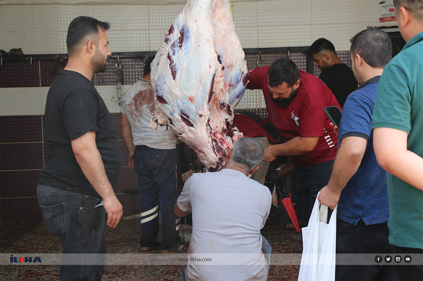 HÜDA PAR Chairman Yapıcıoğlu visits injured Palestinians in Ankara