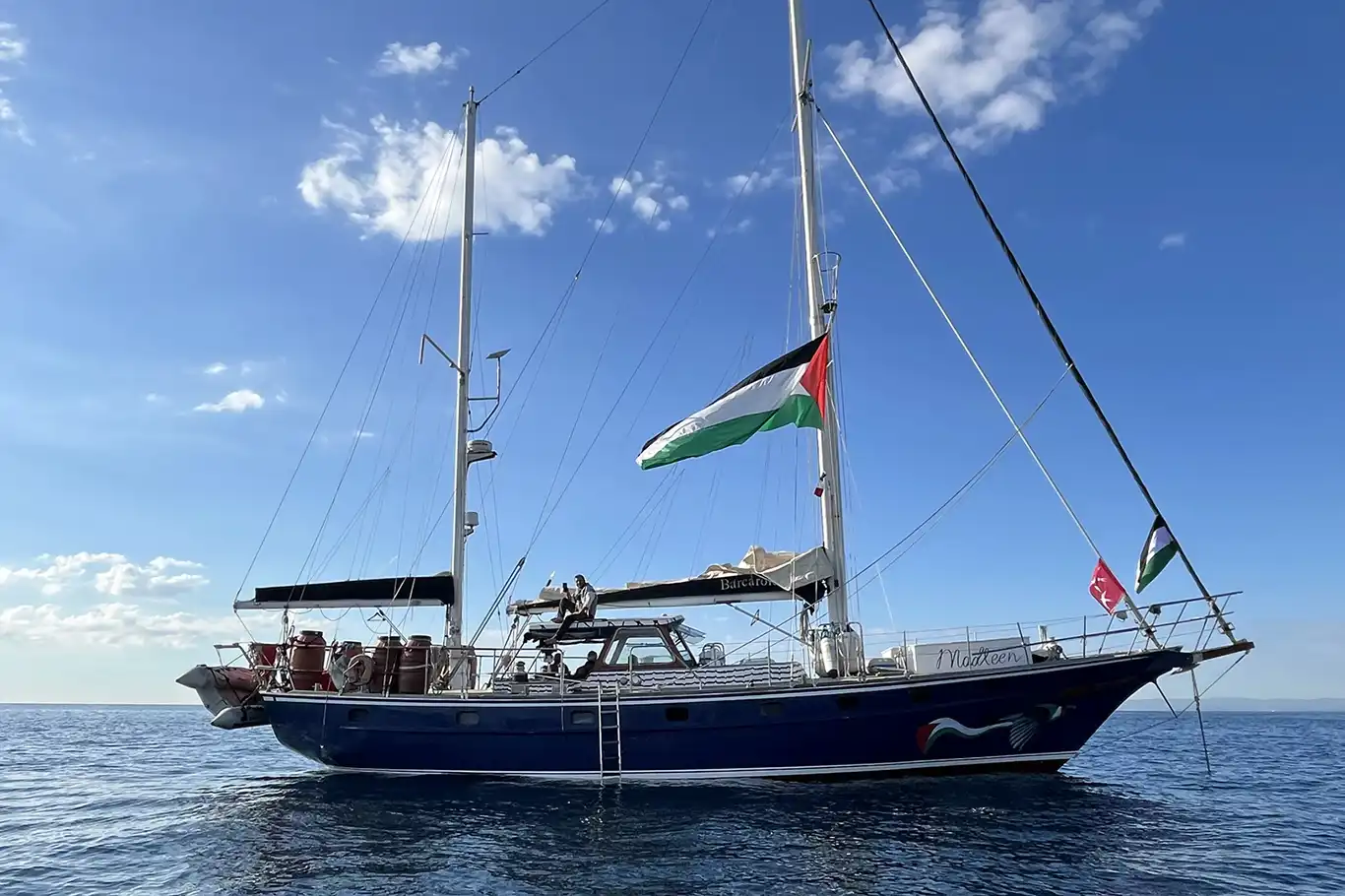“Özgürlük Gemisi” Gazze'ye doğru yoluna devam ediyor “Özgürlük Gemisi” Gazze'ye doğru yoluna devam ediyor