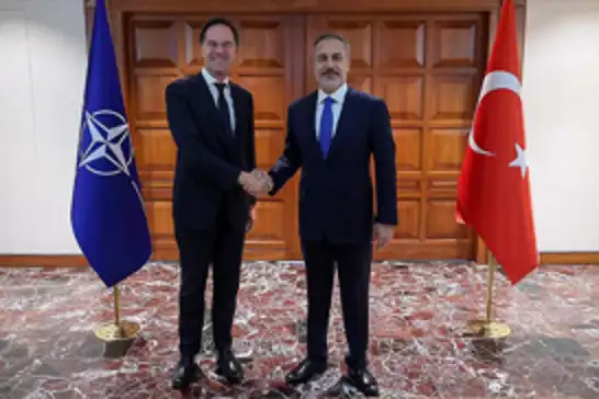 Dışişleri Bakanı Fidan, NATO Genel Sekreteri Rutte ile görüştü