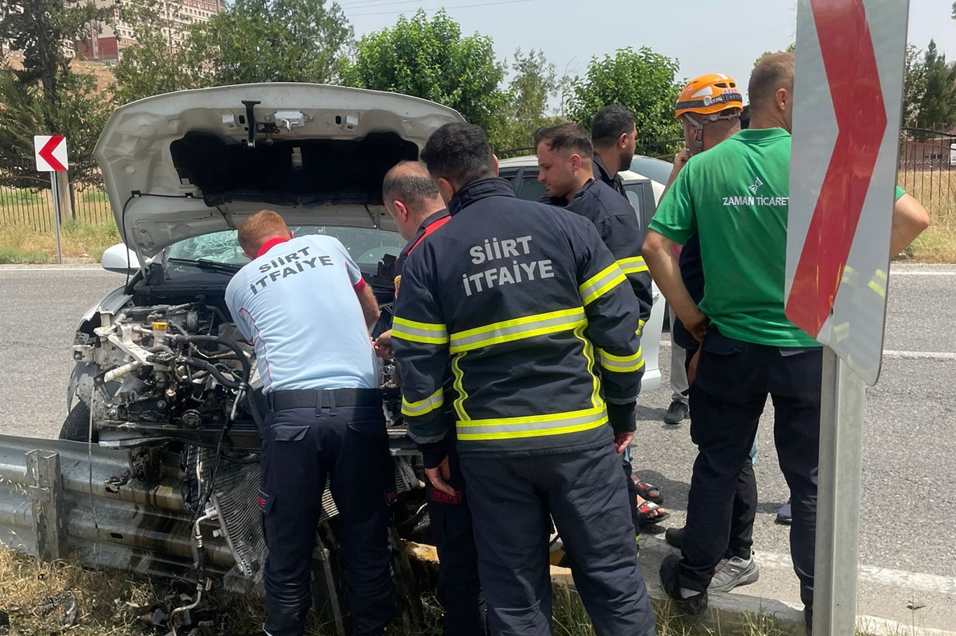 Kezer Köprüsü’nde kaza