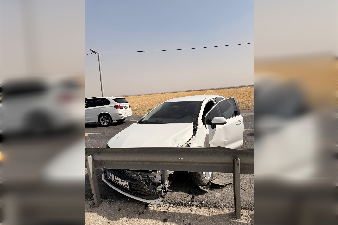 Mardin’de iki araç çarpıştı: 5 yaralı