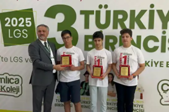 Malatya Çamlıca Koleji'nden 5 Türkiye birinciliği 