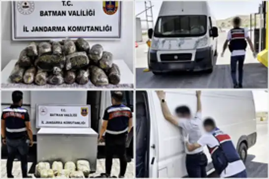 Batman'da 15 kilo skunk ele geçirildi: Bir kişi tutuklandı