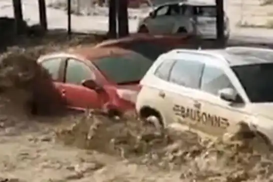 İspanya'ya yağışlar sele yol açtı 