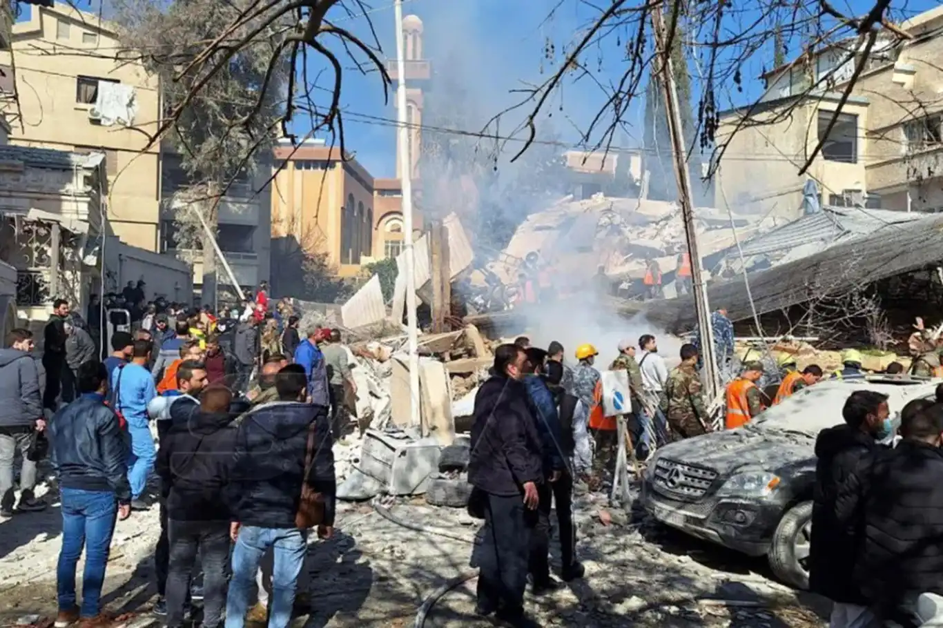 İşgalci rejimin Şam saldırısında şehit ve yaralılar var