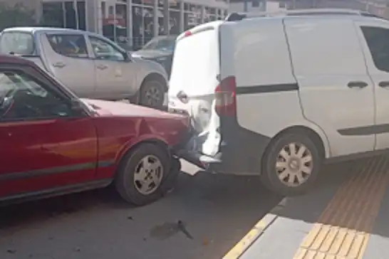 Mardin’de zincirleme kaza: 2 yaralı 