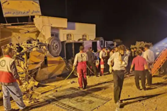 İran'da otobüs kazası: 21 ölü, 29 yaralı