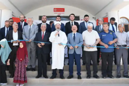  Adıyaman'da 52 cami, 12 Kur'an kursu ve 4 gençlik merkezi açıldı