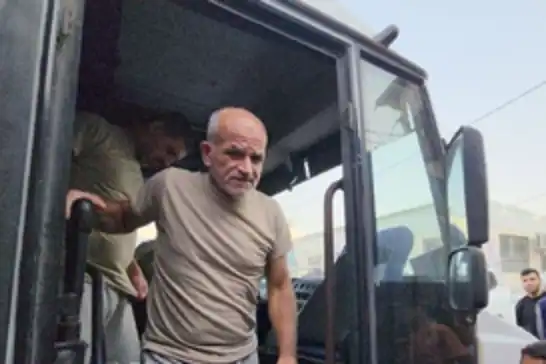 Gazze'den 15 esir serbest bırakıldı