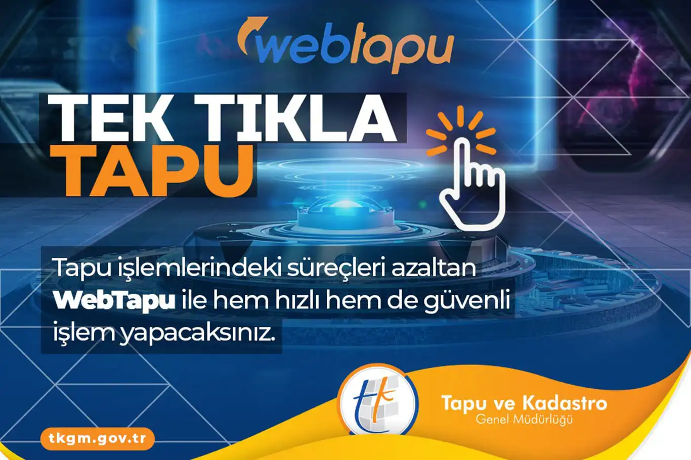 Tapuda yeni dönem: Başvurular artık sadece dijital ortamdan yapılacak Tapuda yeni dönem: Başvurular artık sadece dijital ortamdan yapılacak