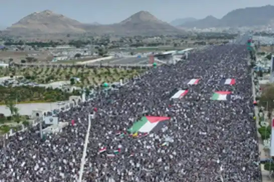 مظاهرات في مدن عربية تضامناً مع غزة 
