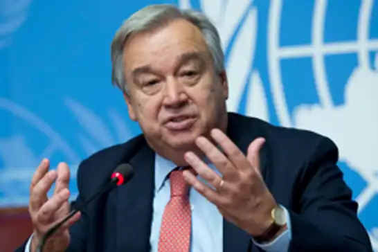 Guterres: Gazze'deki çocuklar cennete gitmek istiyor