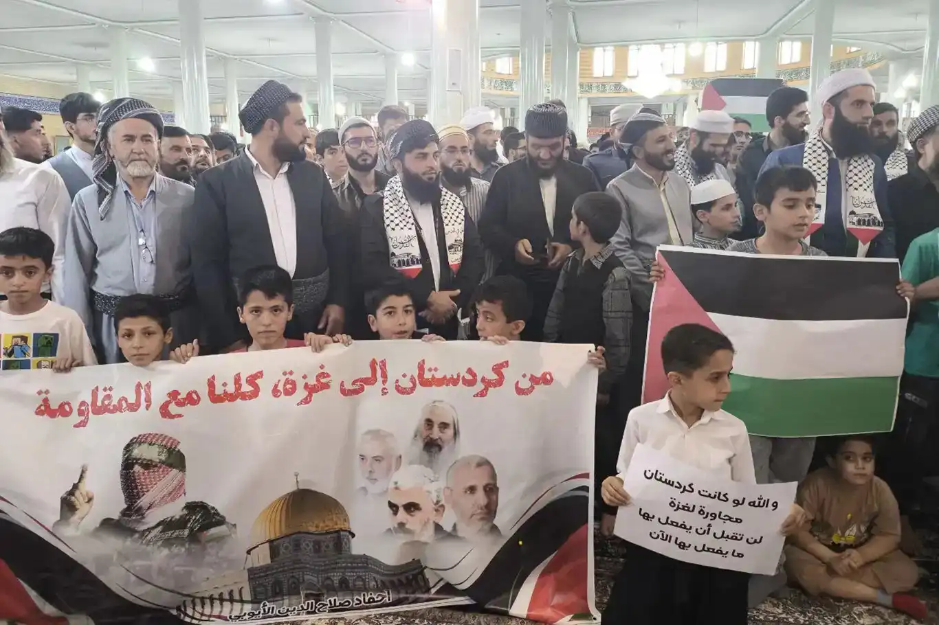 علماء كردستان إيران يُصدرون فتوى بالجهاد دفاعاً عن غزة