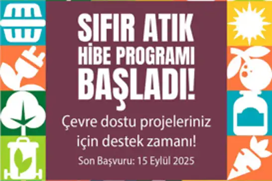 Sıfır atık hibe programı için başvurular başladı!