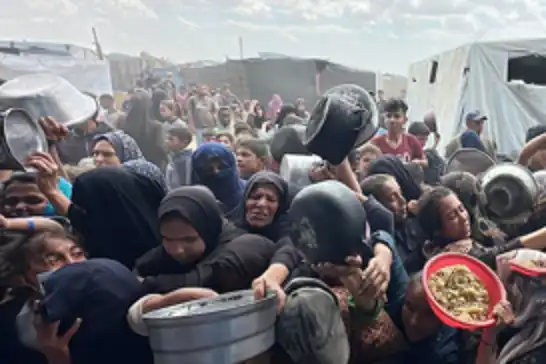 BM: Gazze'de her üç kişiden biri günlerdir hiçbir şey yemedi