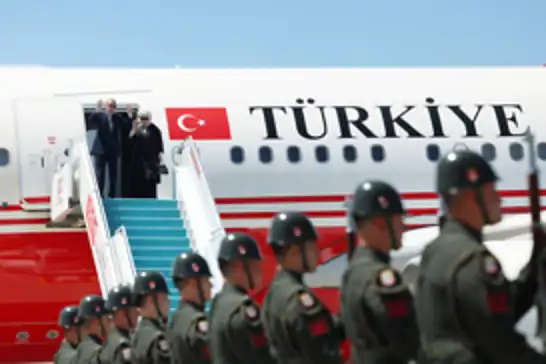 Cumhurbaşkanı Erdoğan, Azerbaycan'a gitti
