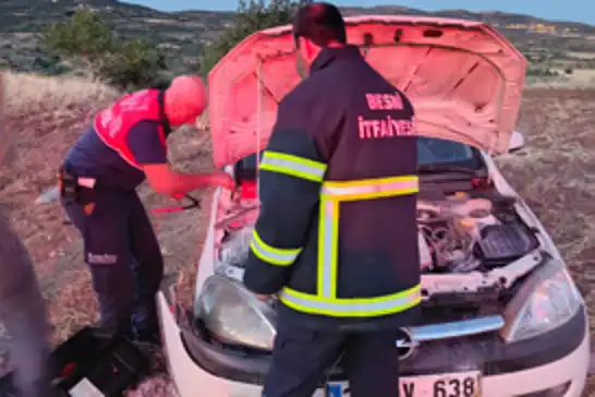 Gaziantep'te trafik kazası: Bir yaralı