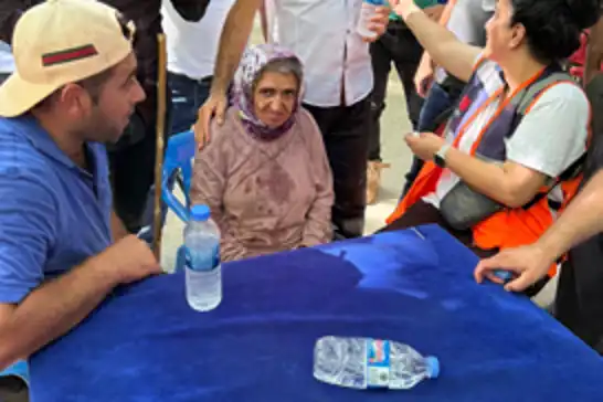 Batman'da 4 gündür kayıp olan Alzheimer hastası kadın mağarada bulundu