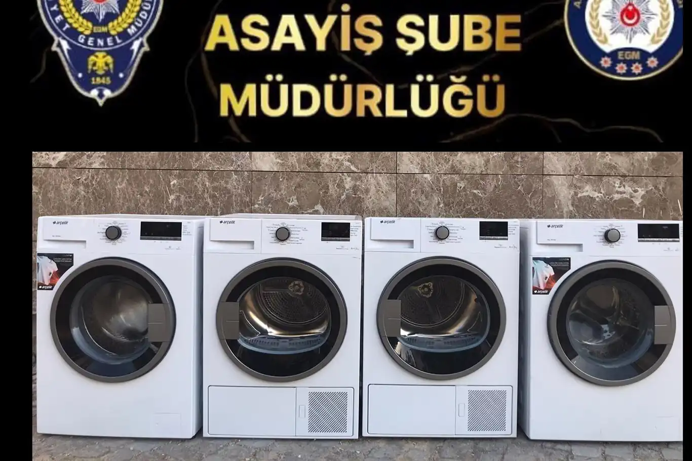 Konteyner kentteki çamaşır makinalarını çalan hırsızlar yakalandı Konteyner kentteki çamaşır makinalarını çalan hırsızlar yakalandı