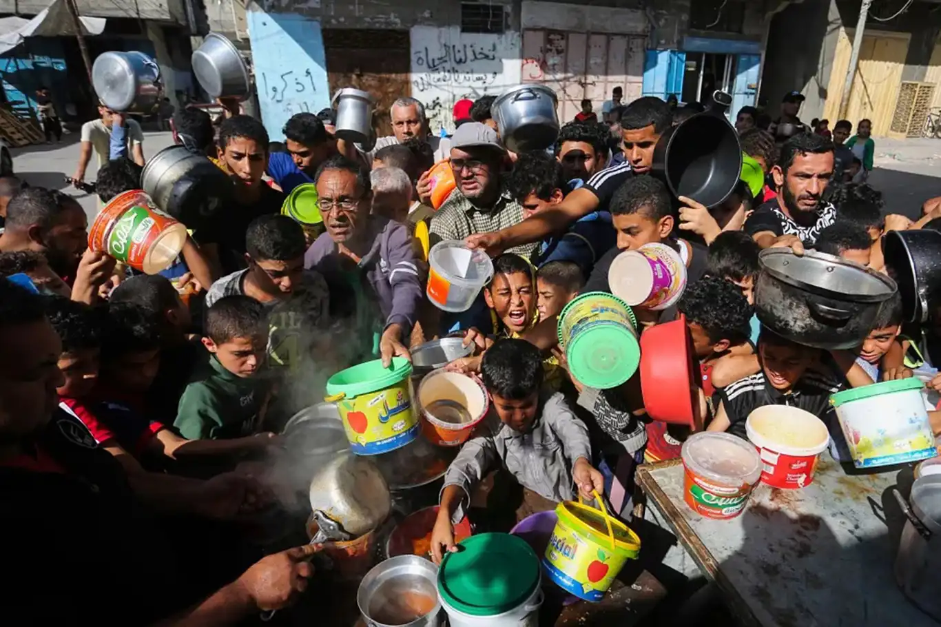 Gaza’s starvation crisis worsens as Israeli blockade chokes aid efforts Gaza’s starvation crisis worsens as Israeli blockade chokes aid efforts