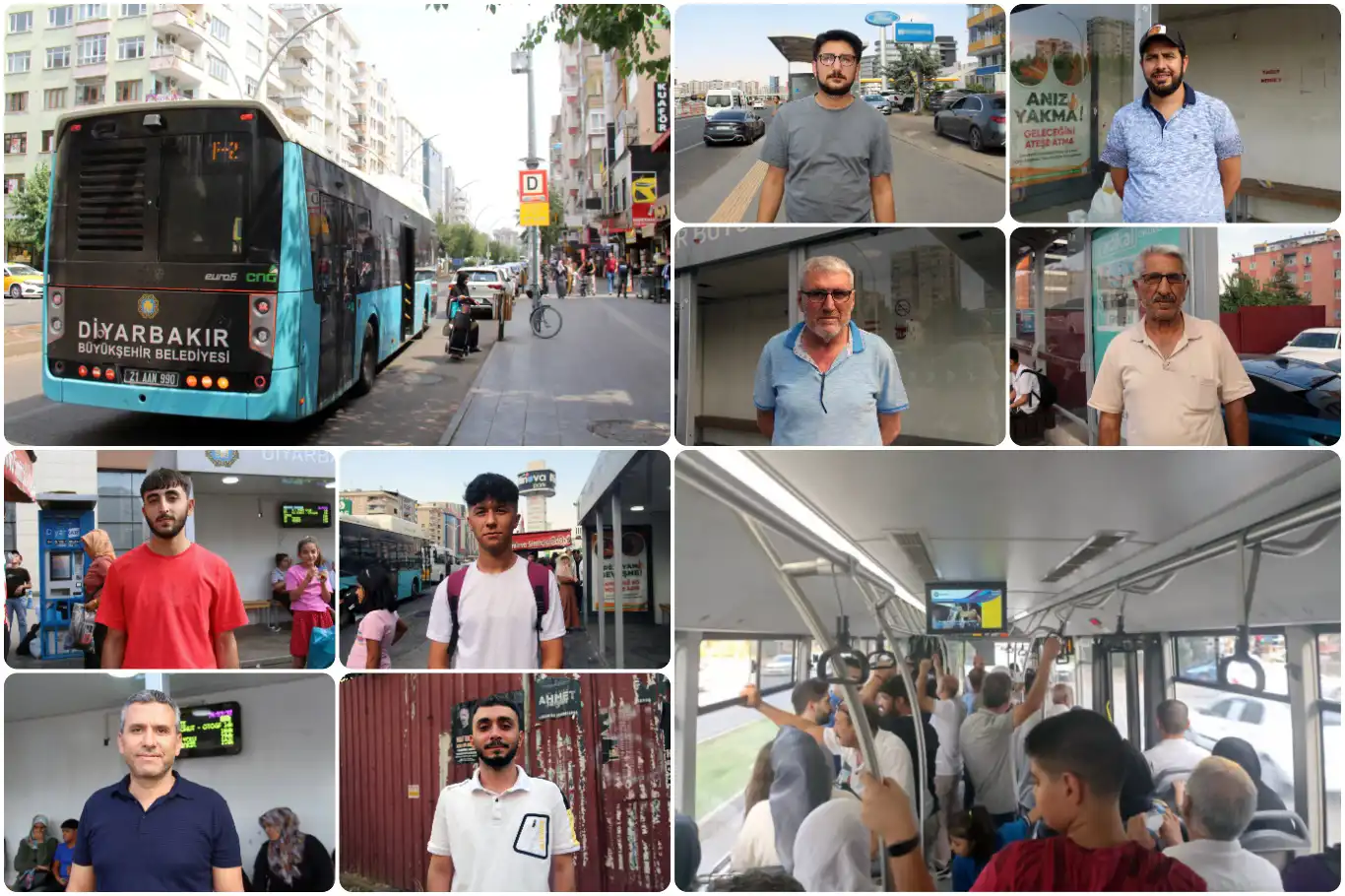 Diyarbakırlılar ulaşım hizmetlerinden şikayetçi: Klimalar çalışmıyor toplu taşıma yetersiz Diyarbakırlılar ulaşım hizmetlerinden şikayetçi: Klimalar çalışmıyor toplu taşıma yetersiz