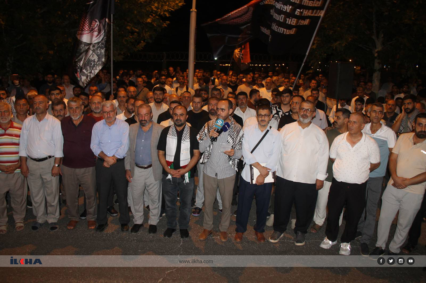 Diyarbakır convoy heads to Ankara for historic Gaza solidarity march Diyarbakır convoy heads to Ankara for historic Gaza solidarity march
