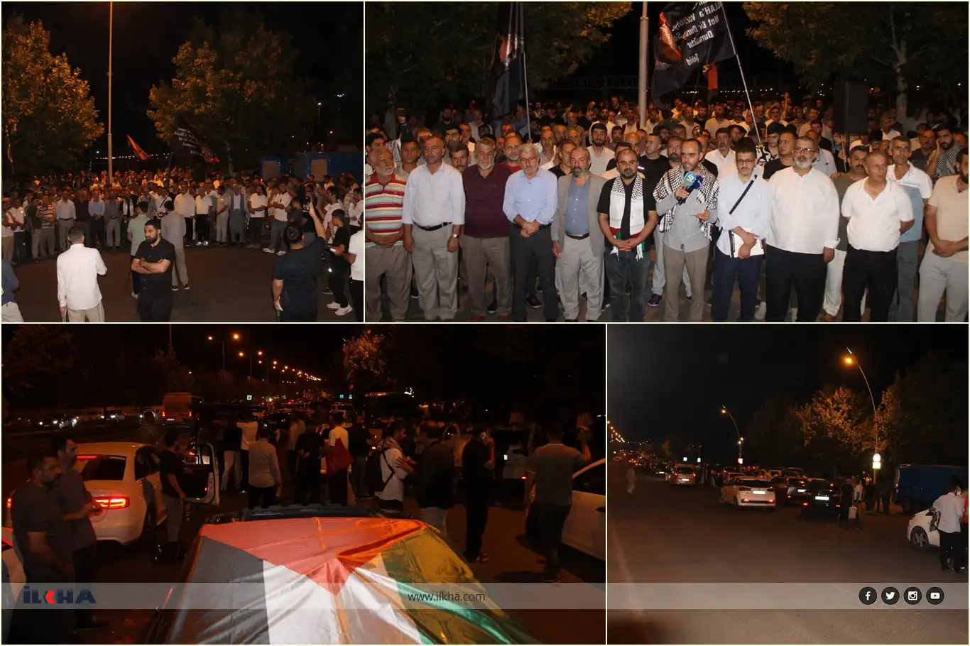 Diyarbakır convoy heads to Ankara for historic Gaza solidarity march Diyarbakır convoy heads to Ankara for historic Gaza solidarity march