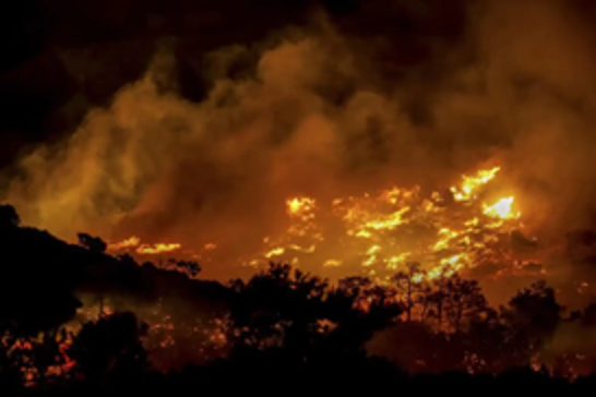 Wildfires engulf Greece: One dead, hundreds rescued near Athens