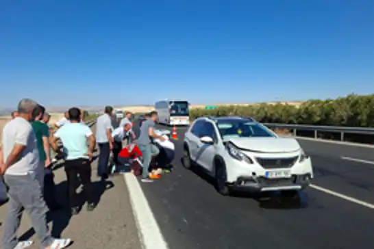 Şanlıurfa’da trafik kazası: 2 yaralı
