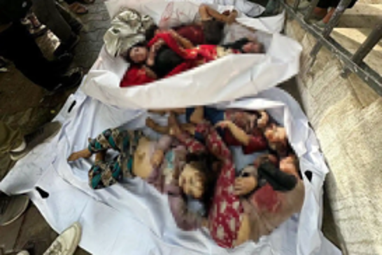 Israeli airstrike kills Palestinian family of eight in Gaza