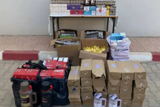 Şırnak’ta 11 milyon değerinde gümrük kaçağı eşya ve uyuşturucu yapımında kullanılan malzeme ele geçirildi