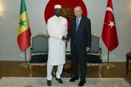 أردوغان يستقبل رئيس وزراء السنغال سونكو