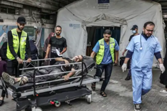 WHO: Gazze'de hastaneler kapasitesinin üzerinde hasta kabul ediyor