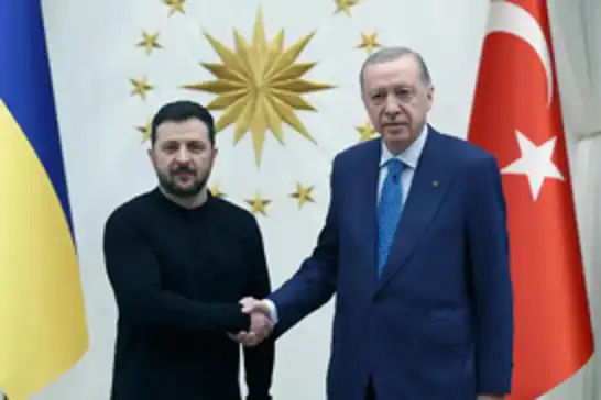 أردوغان وزيلينسكي يبحثان العلاقات الثنائية وقضايا دولية