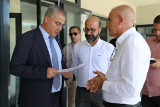 Çermik'te yapımı tamamlanan sağlık kompleksi açılışa gün sayıyor