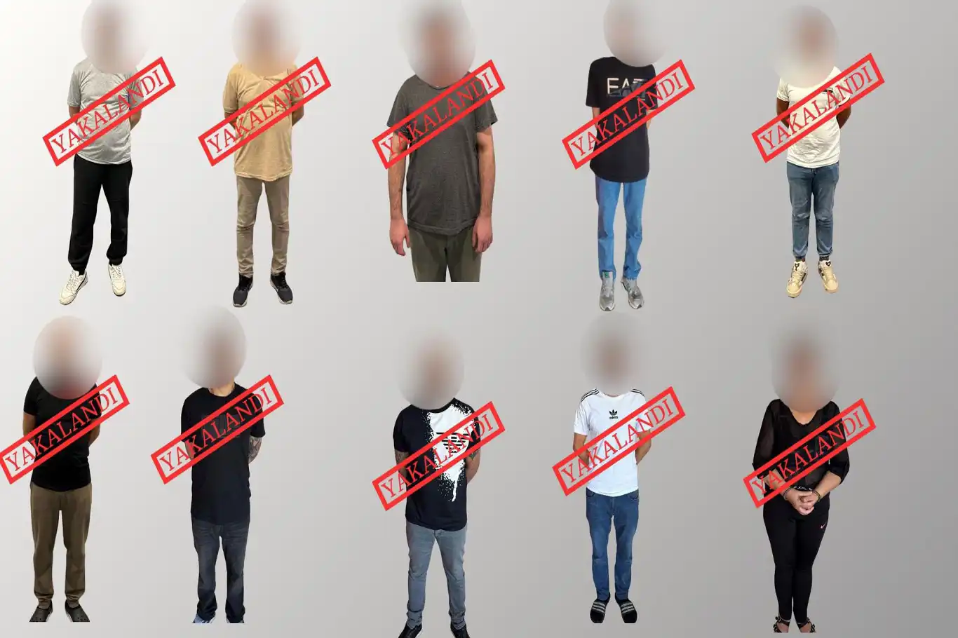 Kırmızı bültenle aranan 10 şahıs Türkiye’ye getirildi Kırmızı bültenle aranan 10 şahıs Türkiye’ye getirildi