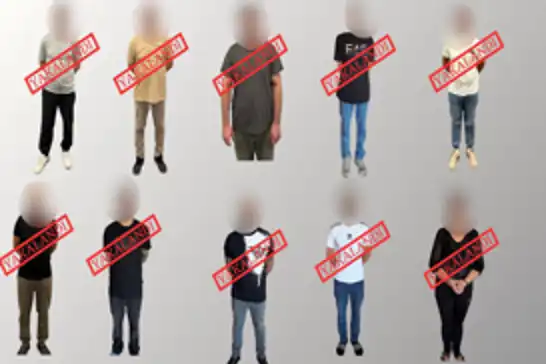 Kırmızı bültenle aranan 10 şahıs Türkiye’ye getirildi