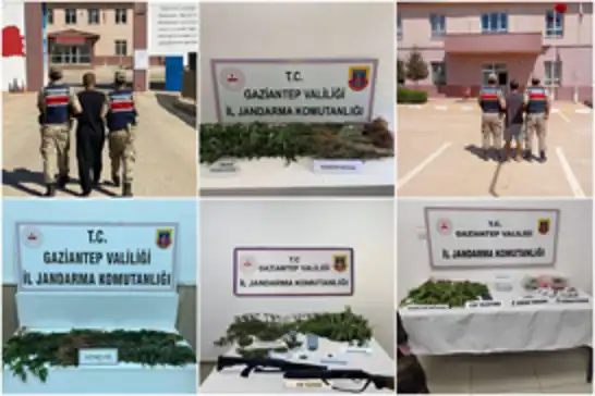 Gaziantep'te uyuşturucu operasyonu: 6 gözaltı