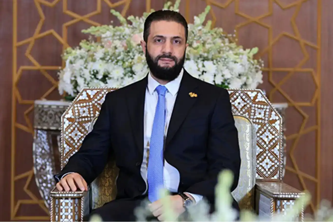 الرئيس السوري أحمد الشرع: لن نتنازل عن شبر واحد من أرضنا الرئيس السوري أحمد الشرع: لن نتنازل عن شبر واحد من أرضنا