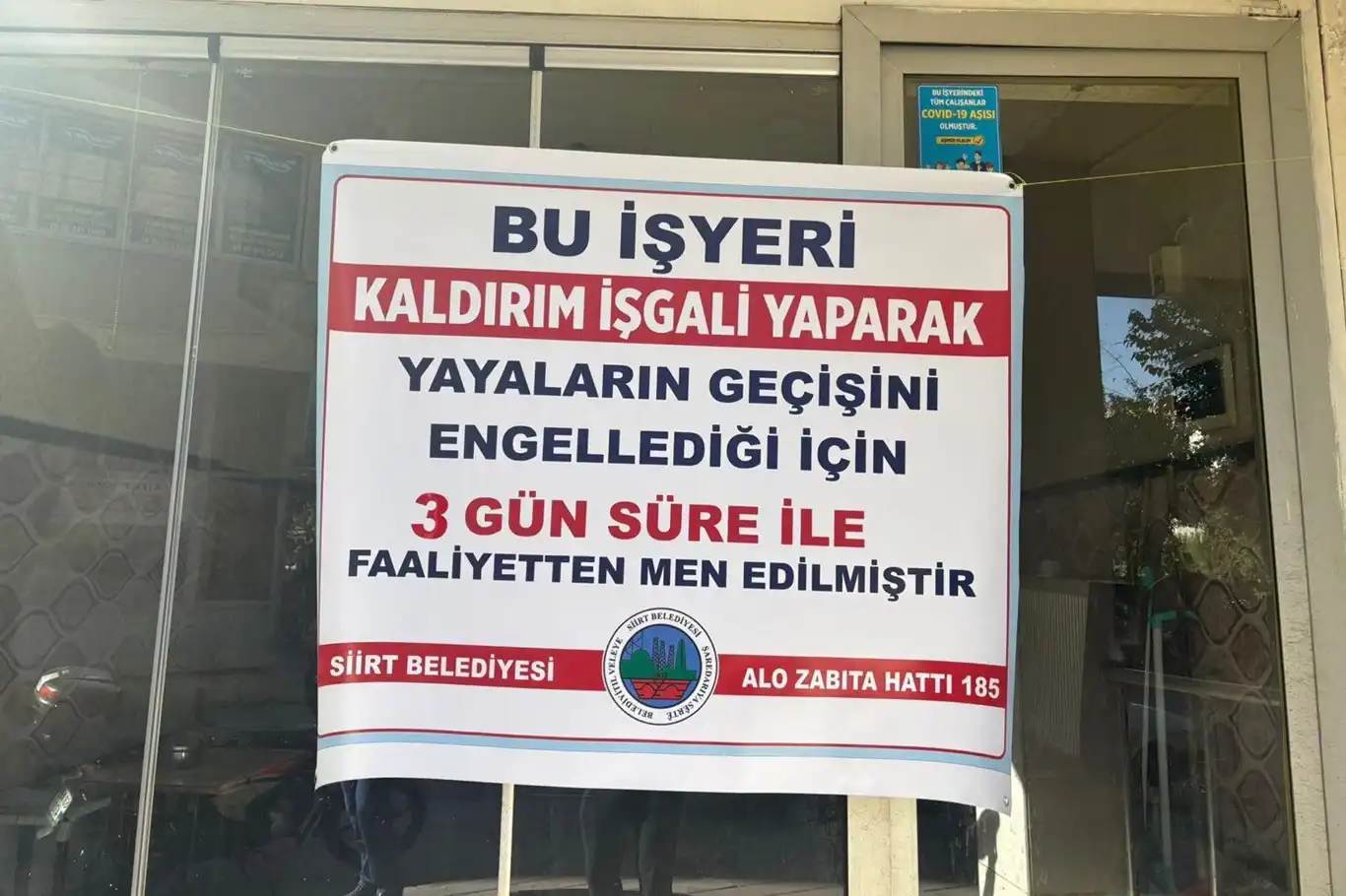Siirt’te 290 iş yeri denetlendi, 2 çay salonu kapatıldı Siirt’te 290 iş yeri denetlendi, 2 çay salonu kapatıldı