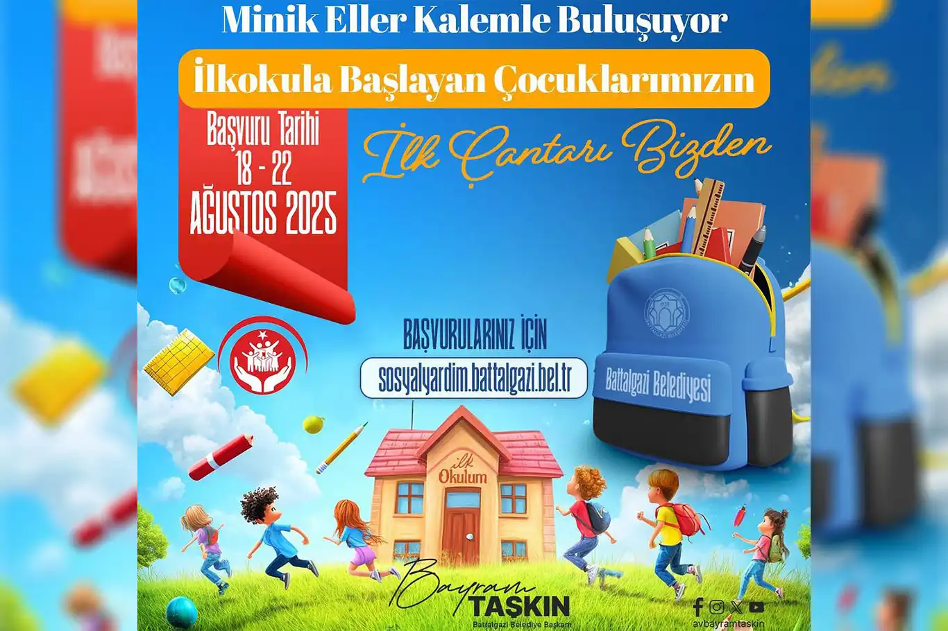 Battalgazi Belediyesi'nden ihtiyaç sahibi öğrencilere kırtasiye desteği Battalgazi Belediyesi'nden ihtiyaç sahibi öğrencilere kırtasiye desteği