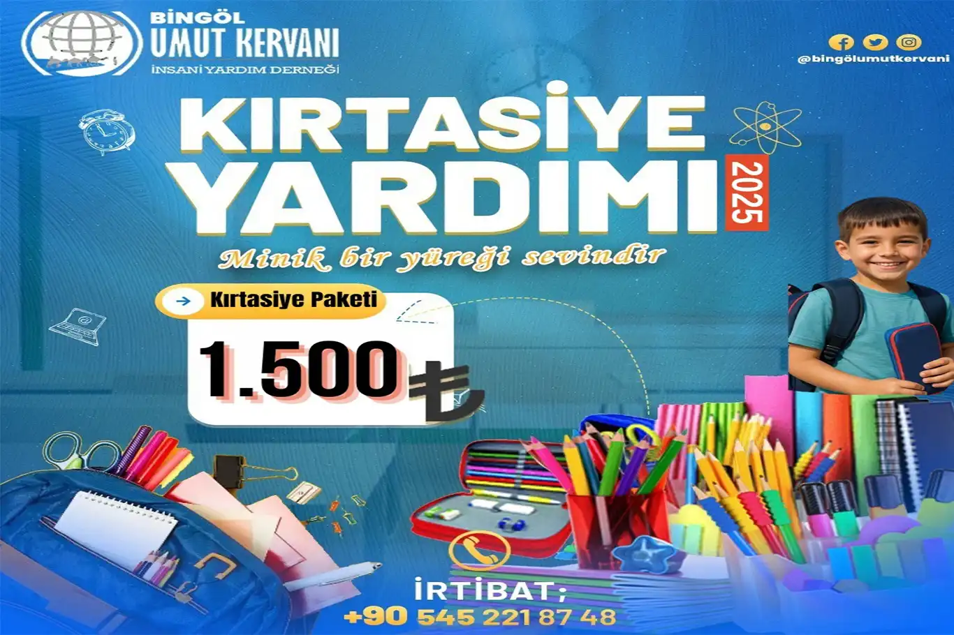 Umut Kervanı Bingöl Derneği'nden kırtasiye yardımı çağrısı Umut Kervanı Bingöl Derneği'nden kırtasiye yardımı çağrısı